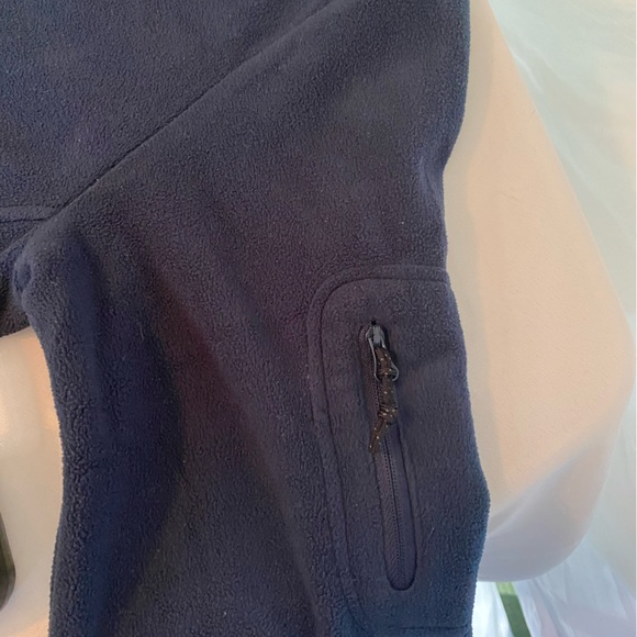 Columbia navy, zip up fleece jacket women’s large - Picture 6 of 12